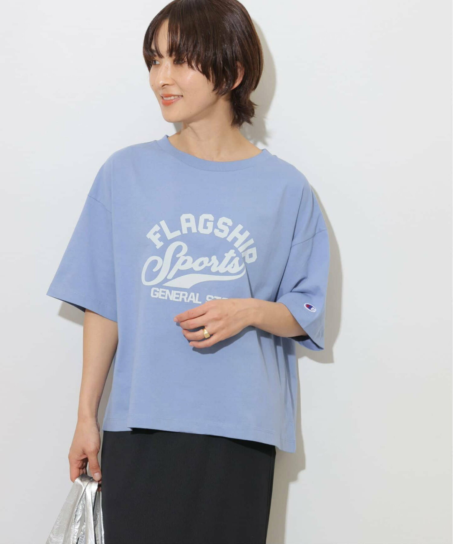 【Champion/チャンピオン】26/s Jersey Tee:Tシャツ